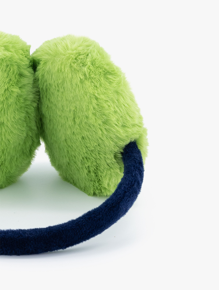 MyRunway Shop Woolworths Navy Fluffy Dino Earmuffs for Kids from